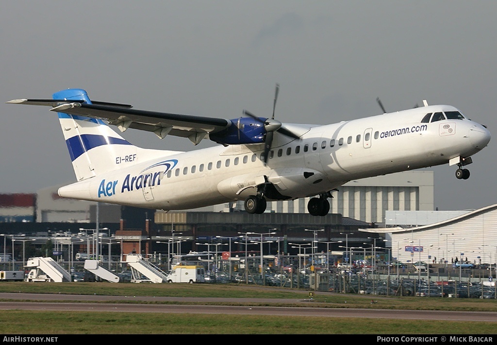 Aircraft Photo of EI-REF | ATR ATR-72-202 | Aer Arann | AirHistory.net #26387