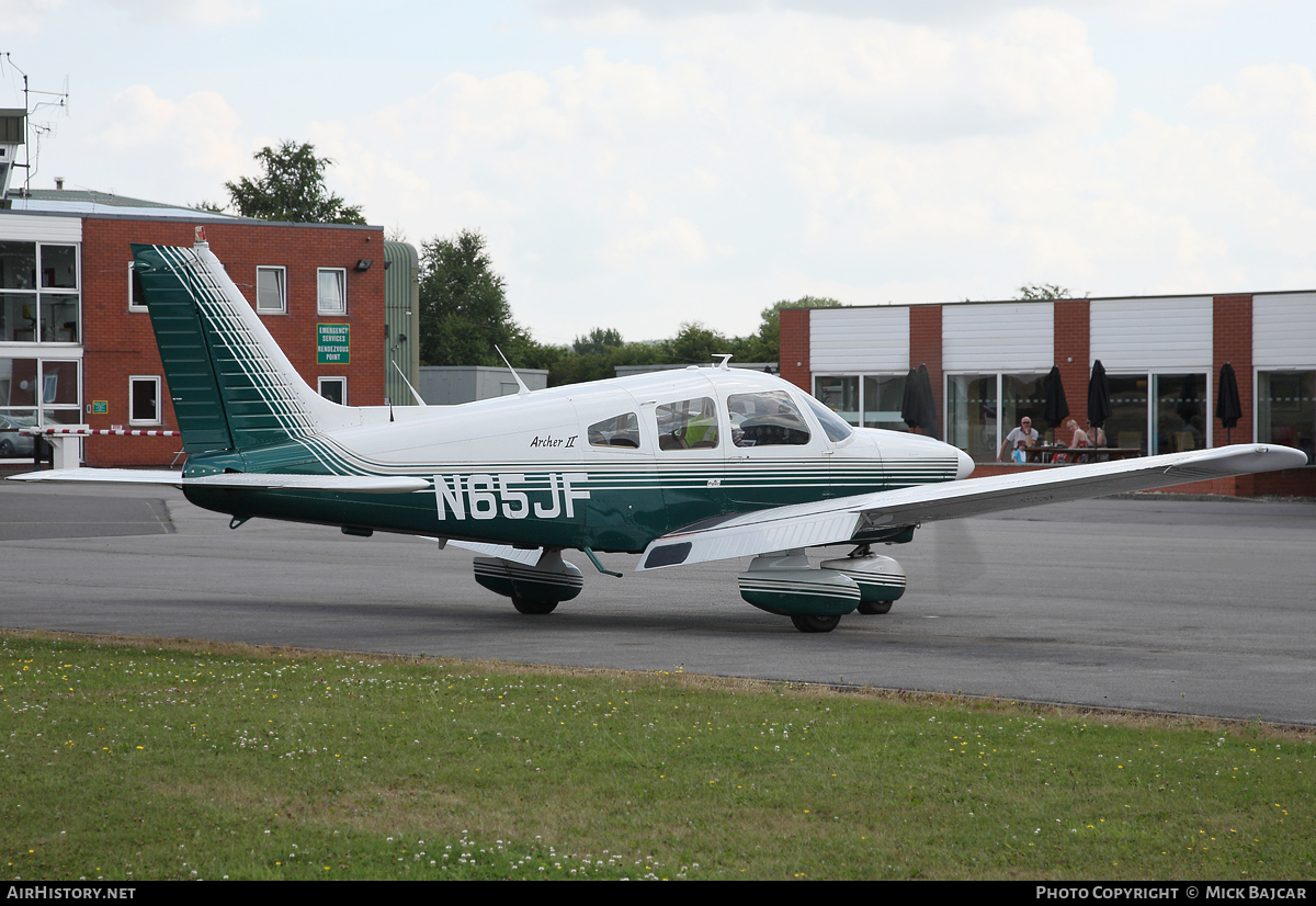 Aircraft Photo of N65JF | Piper PA-28-181 Archer II | AirHistory.net #26398