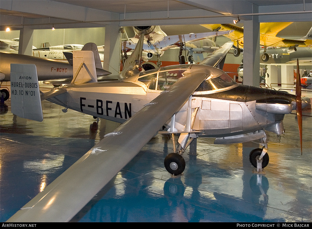 Aircraft Photo of F-BFAN | Hurel-Dubois HD-10 | AirHistory.net #26408