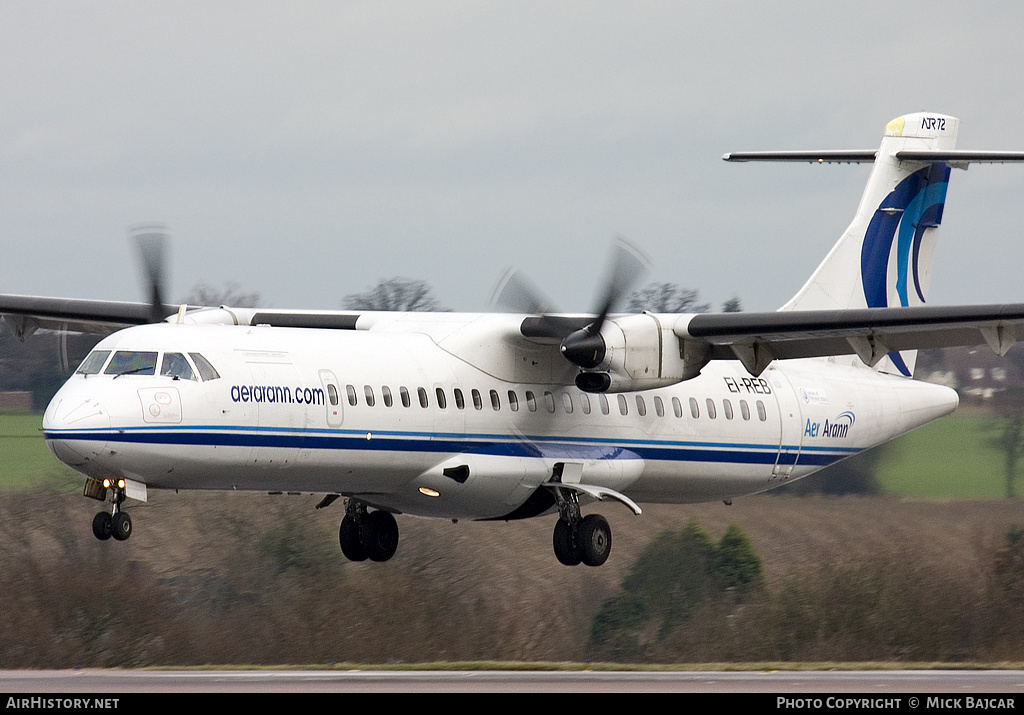 Aircraft Photo of EI-REB | ATR ATR-72-202 | Aer Arann | AirHistory.net #26411