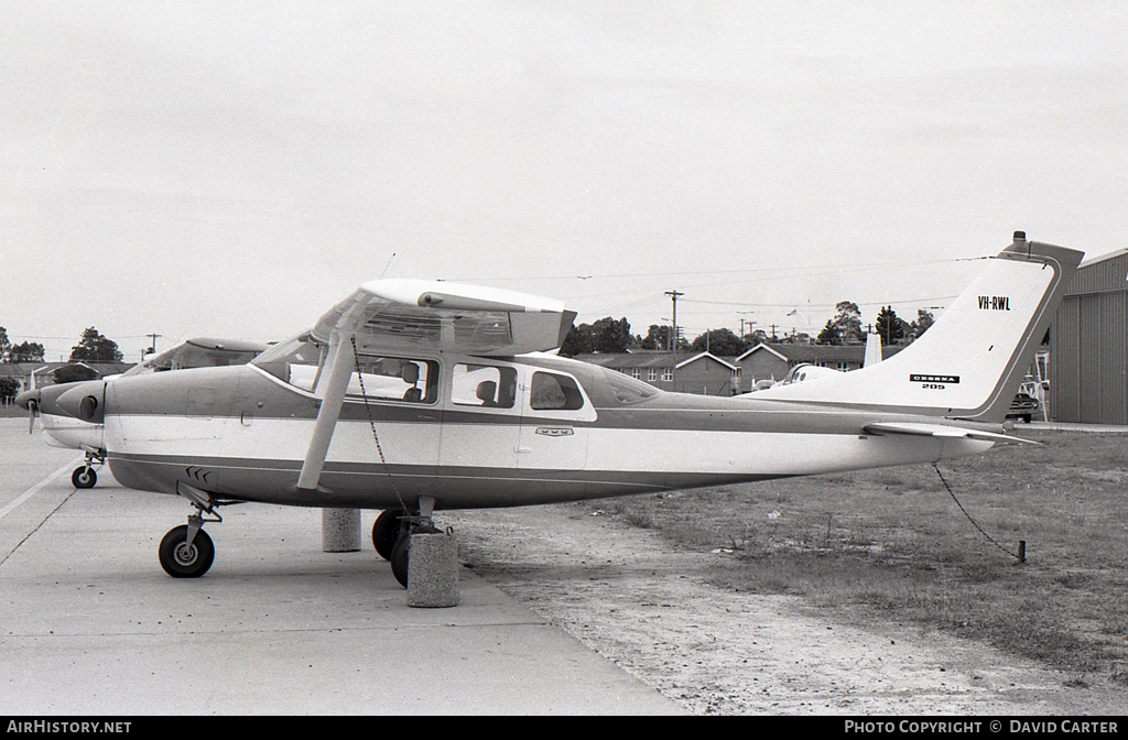 Aircraft Photo of VH-RWL | Cessna 210-5 | AirHistory.net #26443