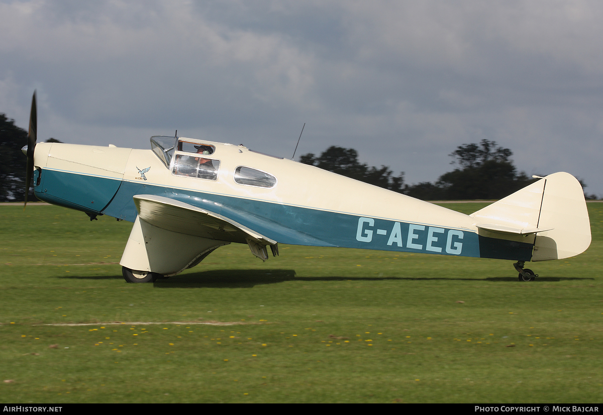 Aircraft Photo of G-AEEG | Miles M.3A Falcon Major | AirHistory.net #26450
