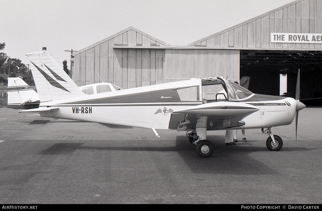 Aircraft Photo of VH-RSH | Piper PA-28-140 Cherokee | Royal Aero Club of NSW | AirHistory.net #26452