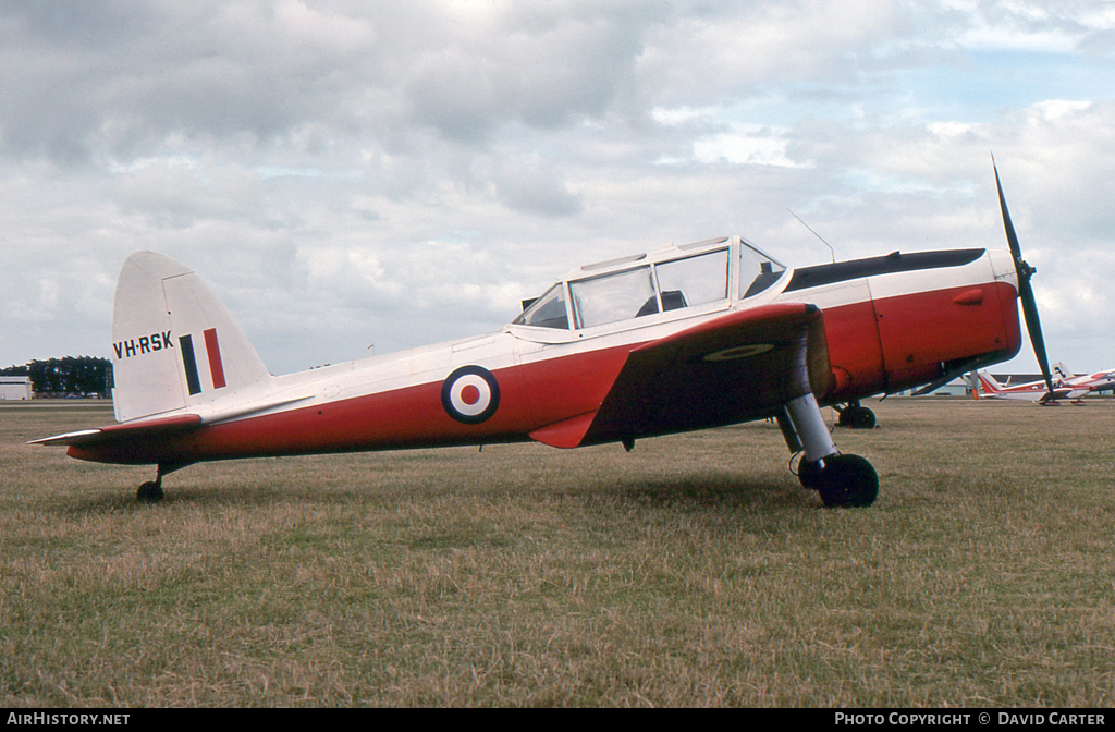 Aircraft Photo of VH-RSK | De Havilland DHC-1 Chipmunk 22 | UK - Air Force | AirHistory.net #26455