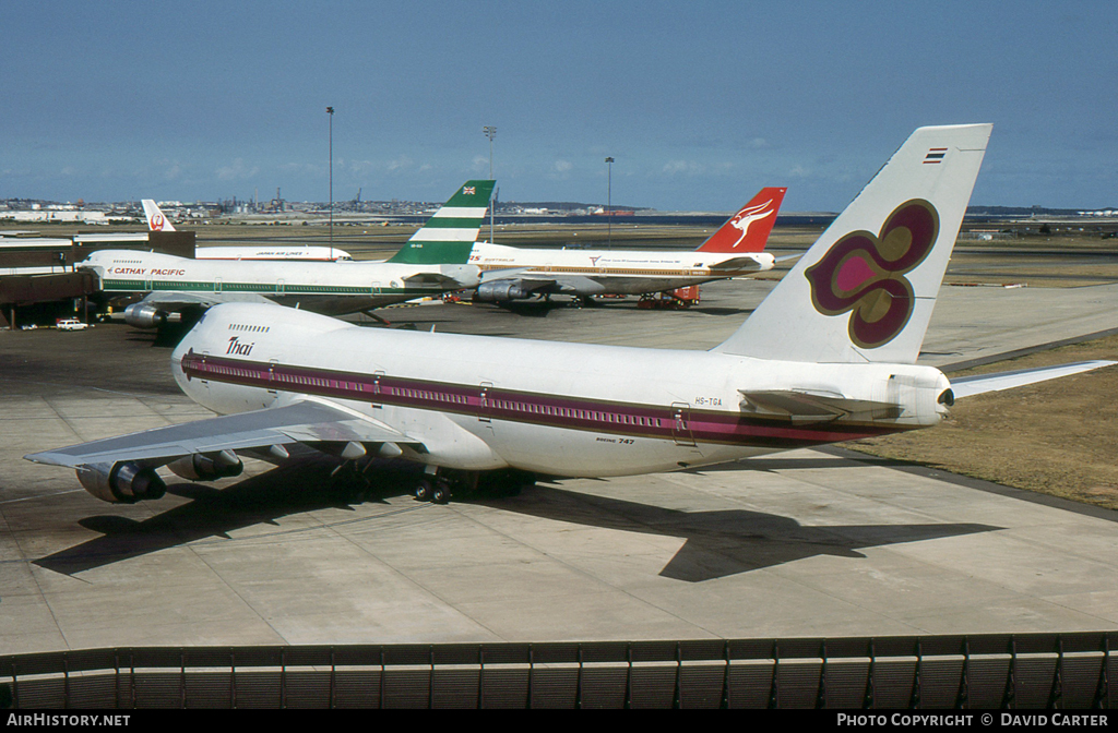 Aircraft Photo of HS-TGA | Boeing 747-2D7B | Thai Airways International | AirHistory.net #26460