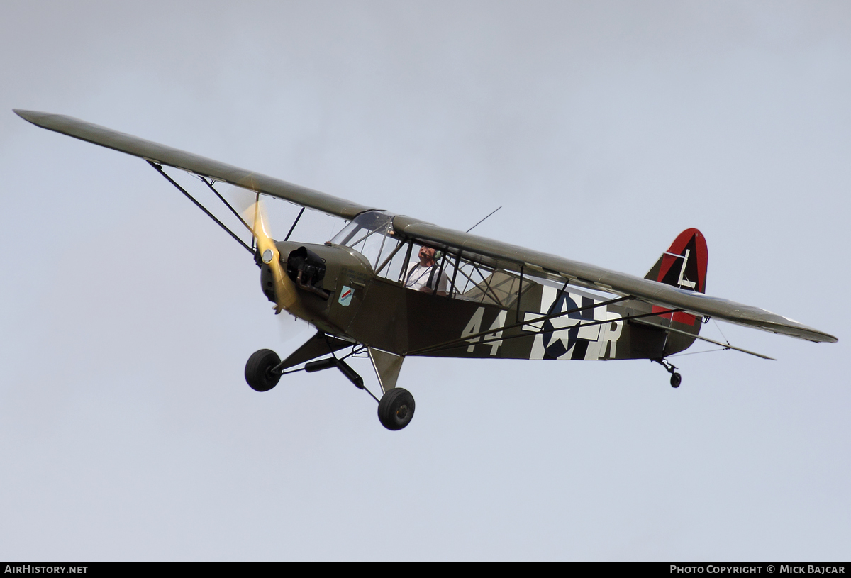 Aircraft Photo of G-BMKC / 329854 | Piper L-4H Grasshopper (J-3C) | USA - Air Force | AirHistory.net #26461