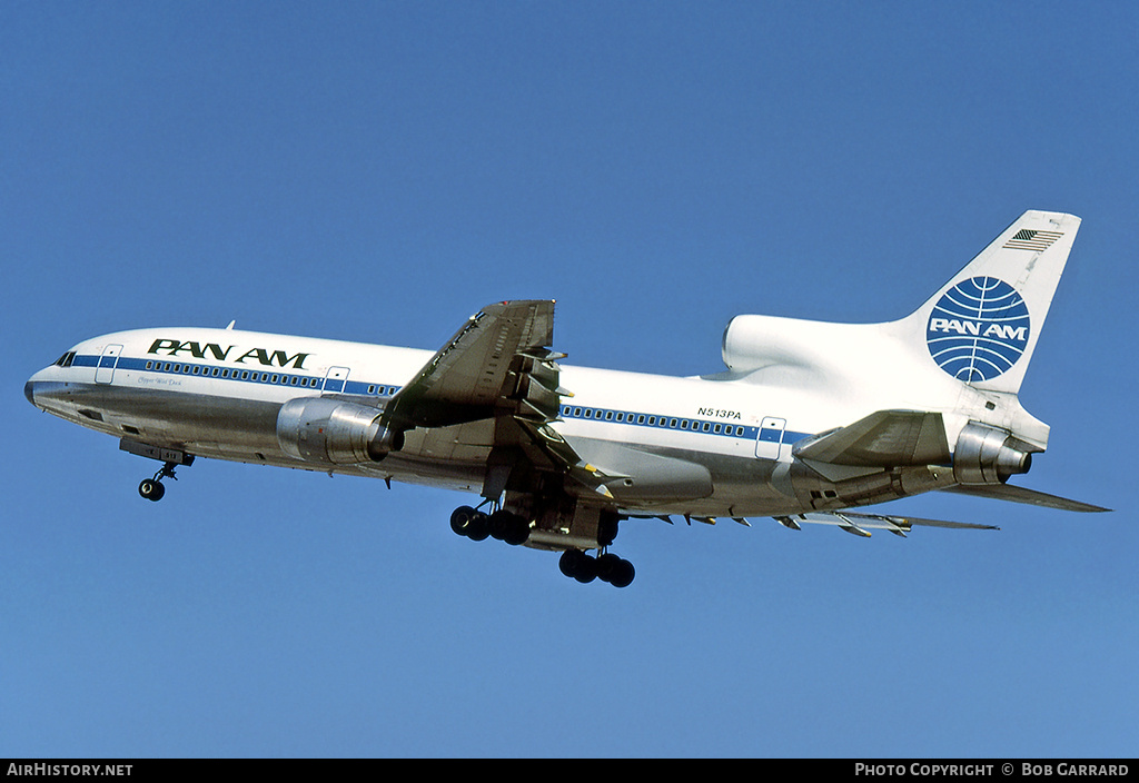 Aircraft Photo of N513PA | Lockheed L-1011-385-3 TriStar 500 | Pan American World Airways - Pan Am | AirHistory.net #26469