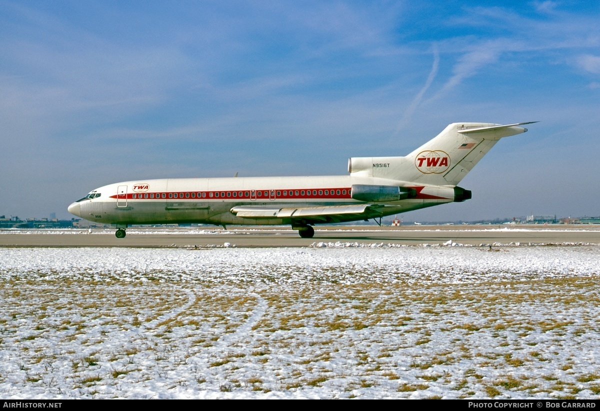 Aircraft Photo of N9516T | Boeing 727-180C | Trans World Airlines - TWA | AirHistory.net #26472