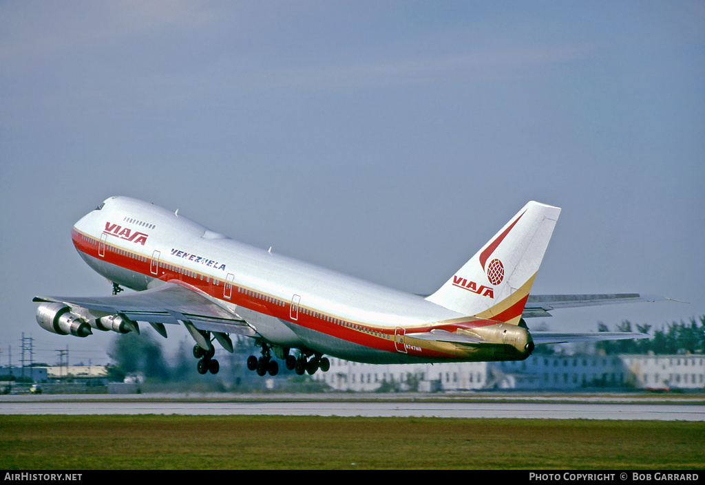 Aircraft Photo of N747WR | Boeing 747-273C | Viasa | AirHistory.net #26474
