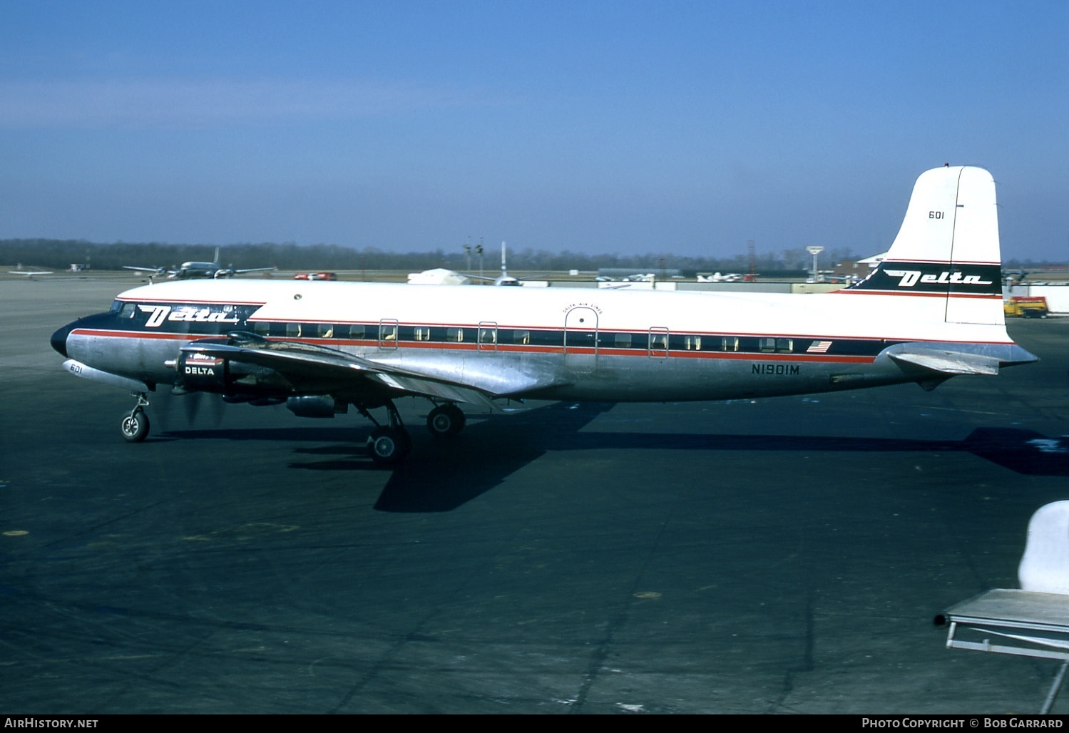 Aircraft Photo of N1901M | Douglas DC-6 | Delta Air Lines | AirHistory.net #26476