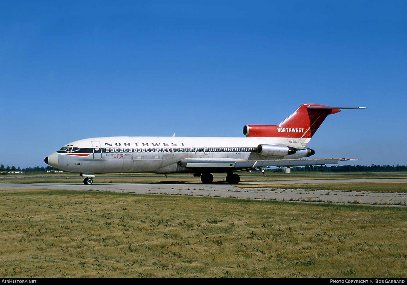 Aircraft Photo of N490US | Boeing 727-51C | Northwest Orient Airlines | AirHistory.net #26477