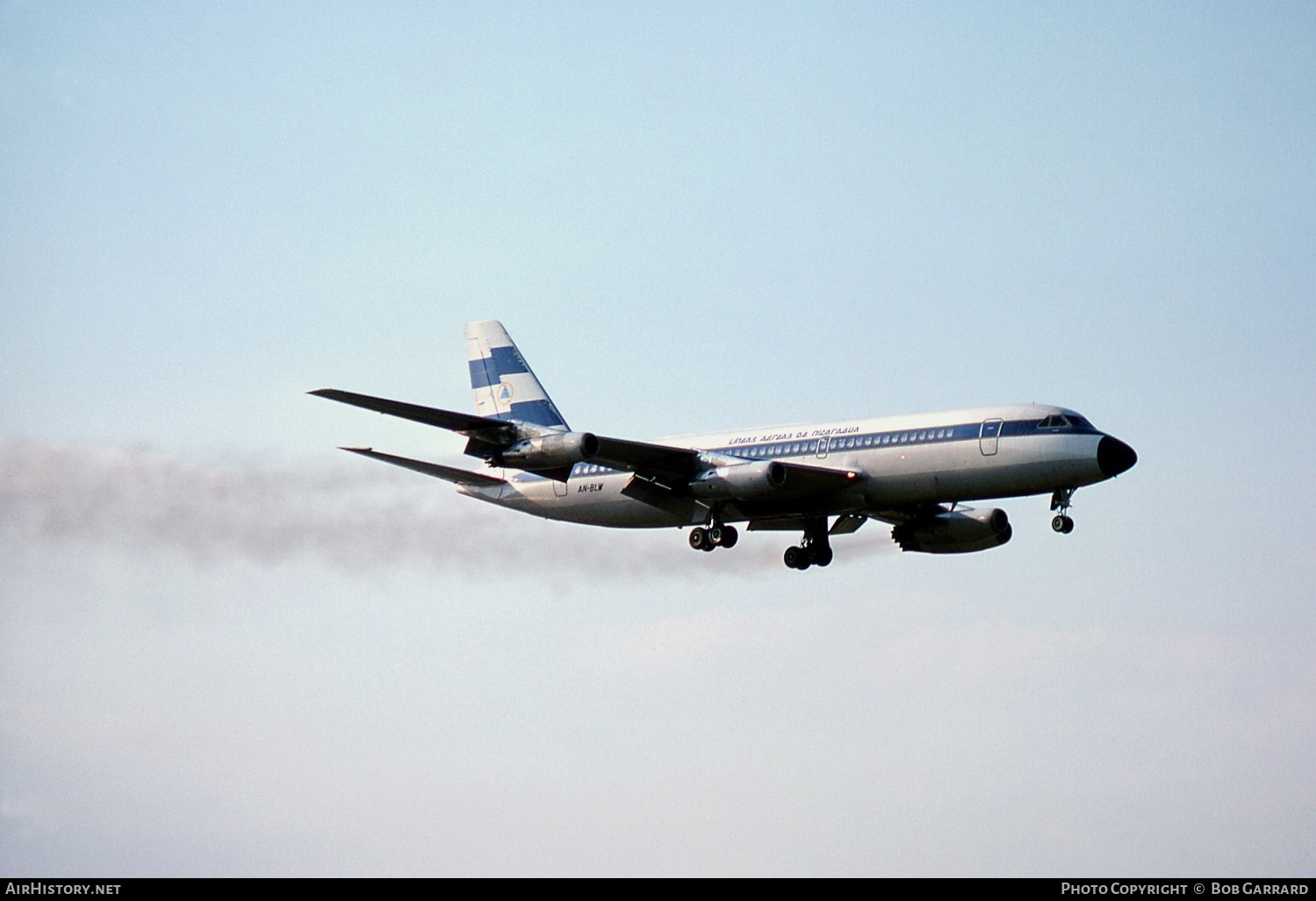 Aircraft Photo of AN-BLW | Convair 880 (22-2) | Lanica - Líneas Aéreas de Nicaragua | AirHistory.net #26478