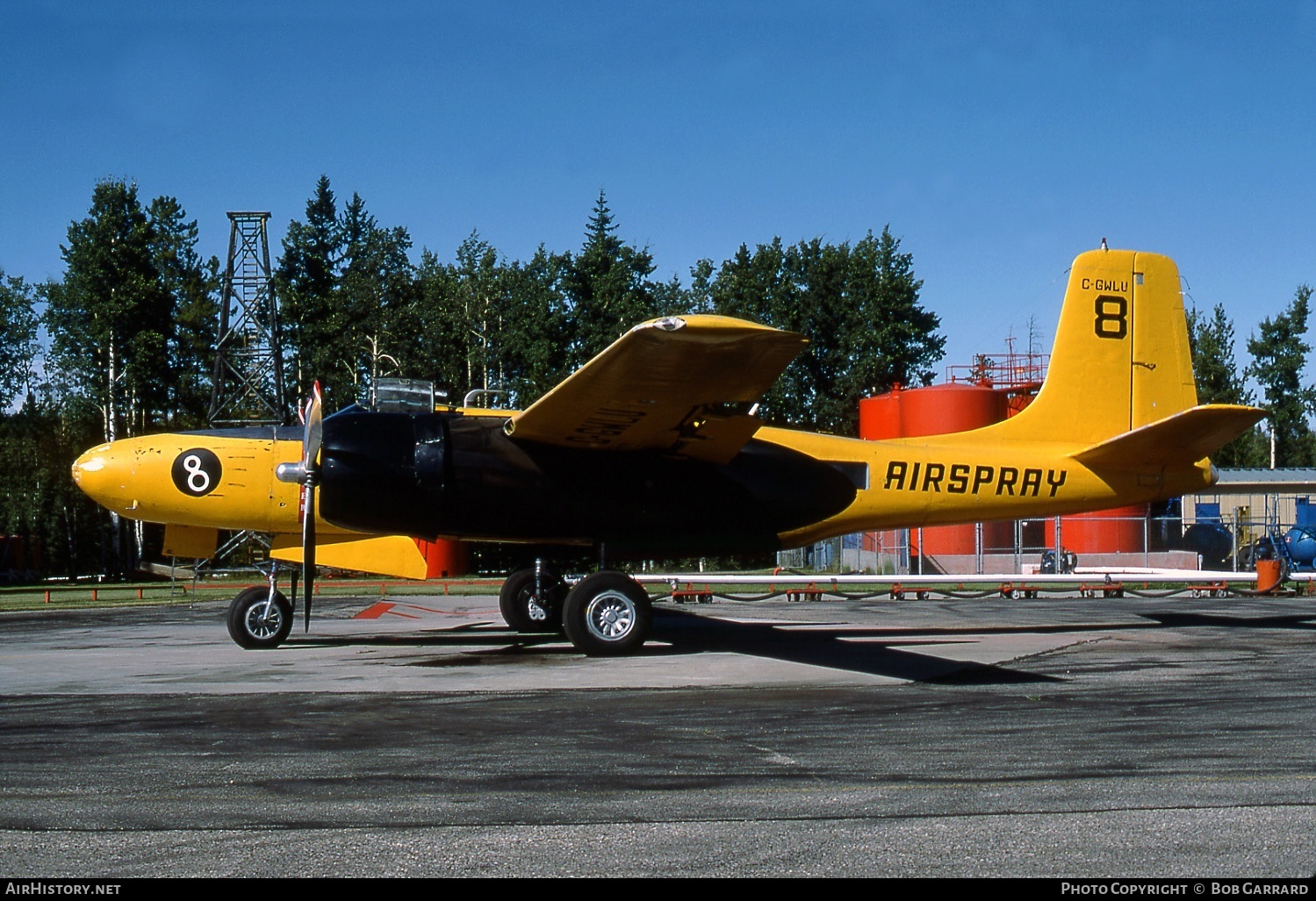 Aircraft Photo of C-GWLU | Douglas B-26/AT Invader | Air Spray | AirHistory.net #26480