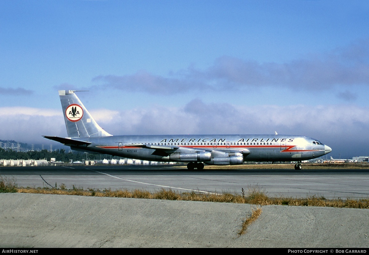 Aircraft Photo of N7574A | Boeing 707-123B | American Airlines | AirHistory.net #26488