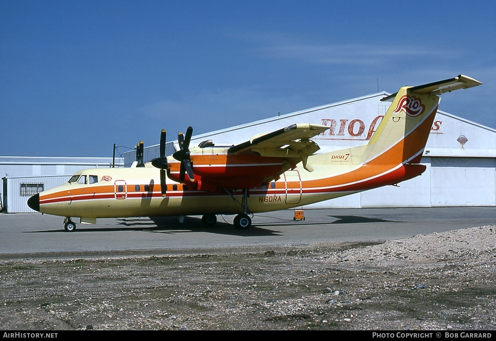 Aircraft Photo of N60RA | De Havilland Canada DHC-7-102 Dash 7 | Rio Airways | AirHistory.net #26491