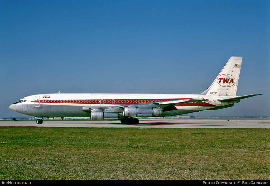 Aircraft Photo of N16739 | Boeing 707-131B | Trans World Airlines - TWA | AirHistory.net #26497