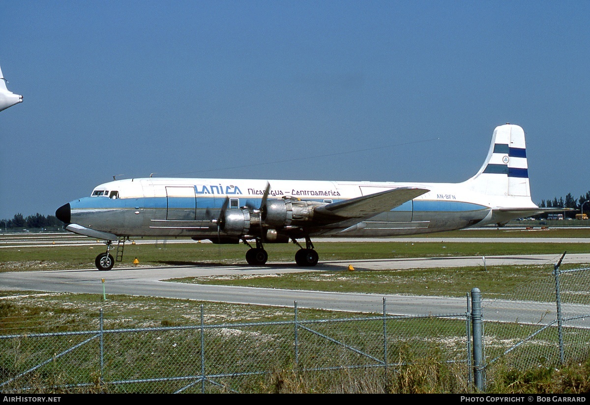 Aircraft Photo of AN-BFN | Douglas DC-6B(F) | Lanica - Líneas Aéreas de Nicaragua | AirHistory.net #26498