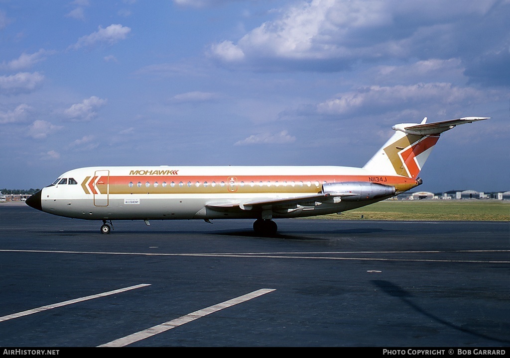 Aircraft Photo of N1134J | BAC 111-203AE One-Eleven | Mohawk Airlines | AirHistory.net #26514