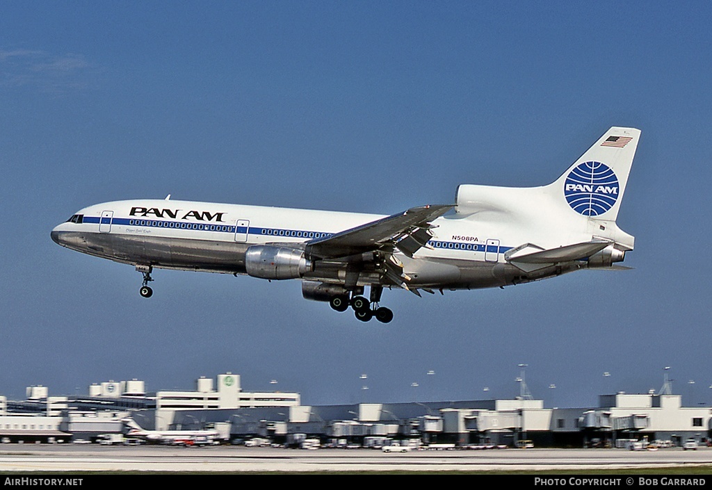 Aircraft Photo of N508PA | Lockheed L-1011-385-3 TriStar 500 | Pan American World Airways - Pan Am | AirHistory.net #26521