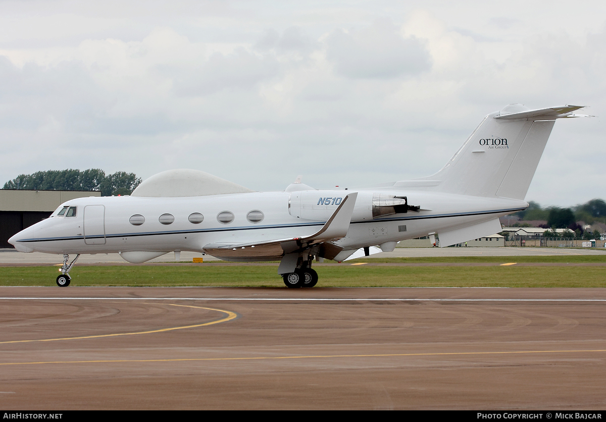 Aircraft Photo of N510AG | Grumman American G-1159 Gulfstream II-SP/MR-TCDL | Orion Air Group | AirHistory.net #26541