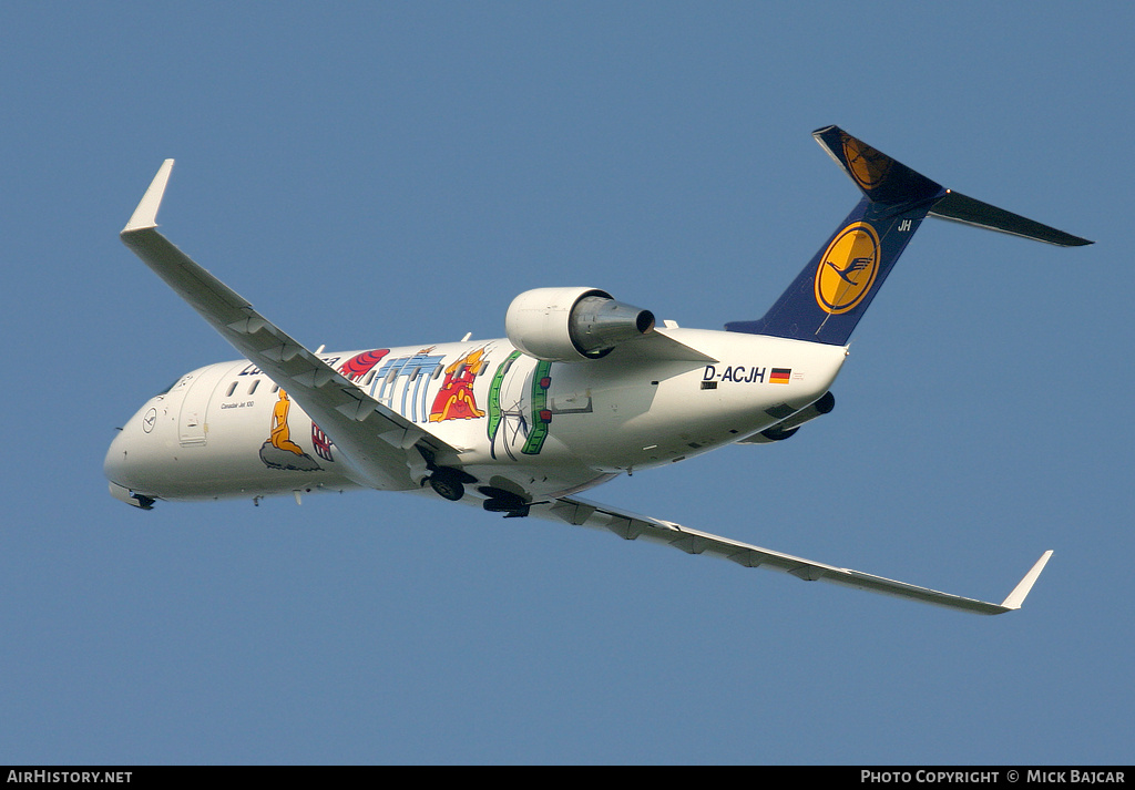 Aircraft Photo of D-ACJH | Bombardier CRJ-100LR (CL-600-2B19) | Lufthansa | AirHistory.net #26545