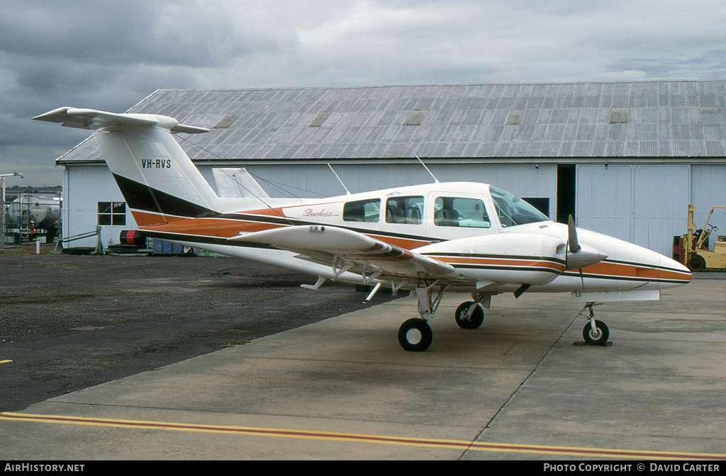 Aircraft Photo of VH-RVS | Beech 76 Duchess | AirHistory.net #26568
