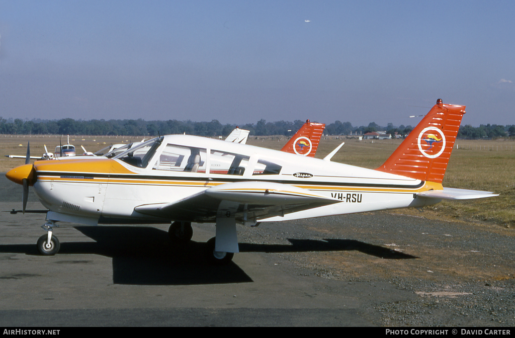 Aircraft Photo of VH-RSU | Piper PA-28R-200 Cherokee Arrow B | Royal Aero Club of NSW | AirHistory.net #26572