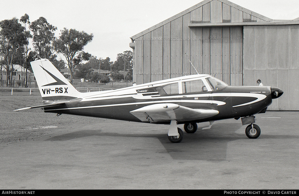 Aircraft Photo of VH-RSX | Piper PA-24-180 Comanche | AirHistory.net #26576