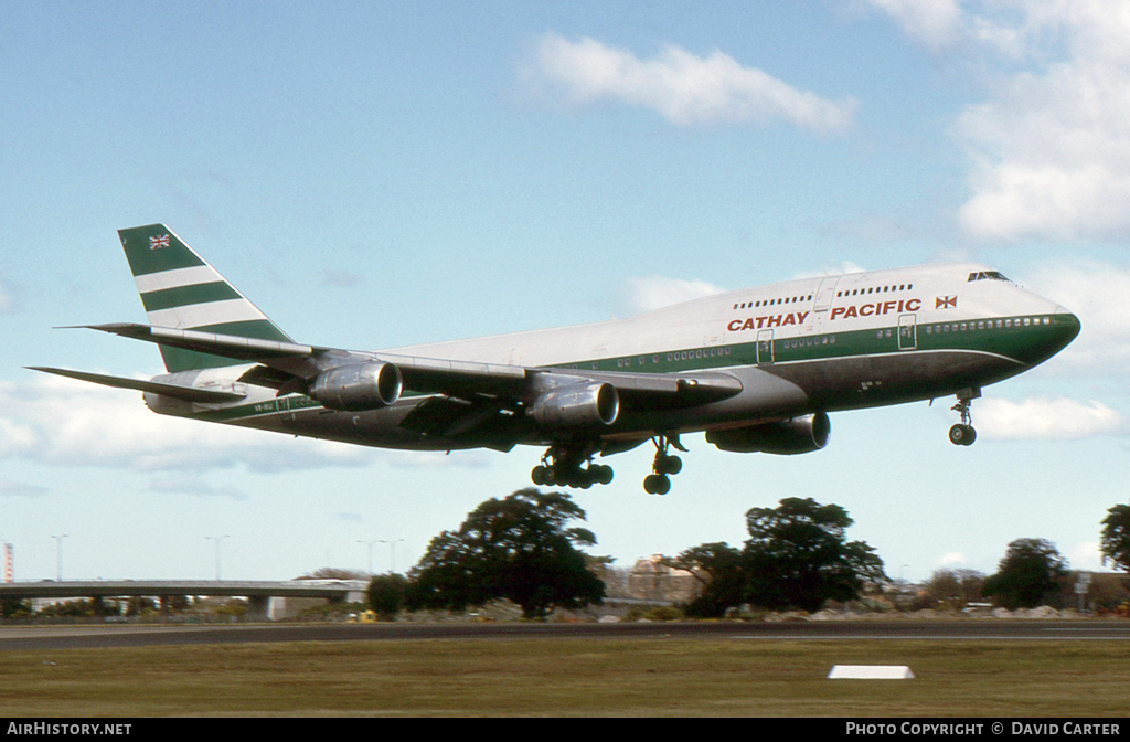 Aircraft Photo of VR-HIJ | Boeing 747-367 | Cathay Pacific Airways | AirHistory.net #26581