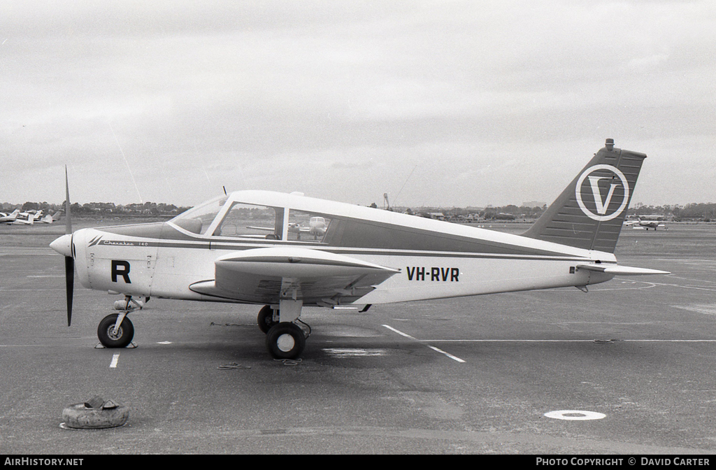 Aircraft Photo of VH-RVR | Piper PA-28-140 Cherokee | Royal Victorian Aero Club | AirHistory.net #26587