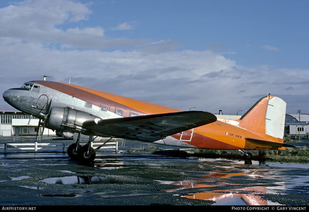 Aircraft Photo of CF-CRX | Douglas DC-3A | AirHistory.net #26597