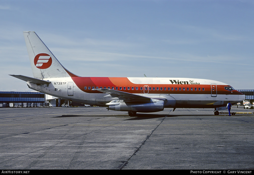 Aircraft Photo of N7397F | Boeing 737-291/Adv | Wien Air Alaska | AirHistory.net #26601