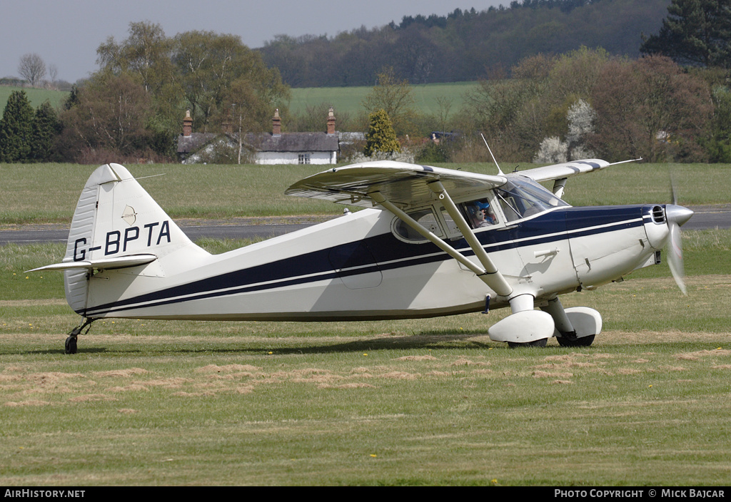 Aircraft Photo of G-BPTA | Stinson 108-2 Voyager | AirHistory.net #26604