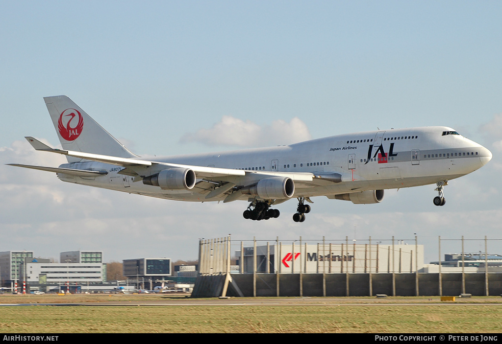 Aircraft Photo of JA8071 | Boeing 747-446 | Japan Airlines - JAL | AirHistory.net #26610