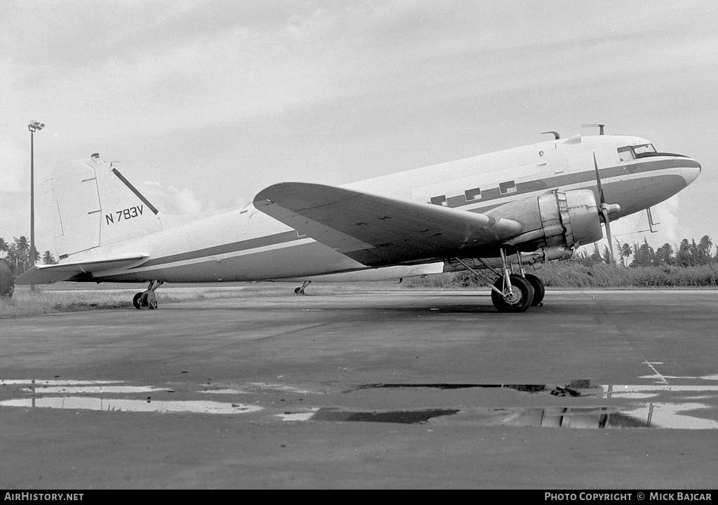 Aircraft Photo of N783V | Douglas DC-3(CF) | AirHistory.net #26611