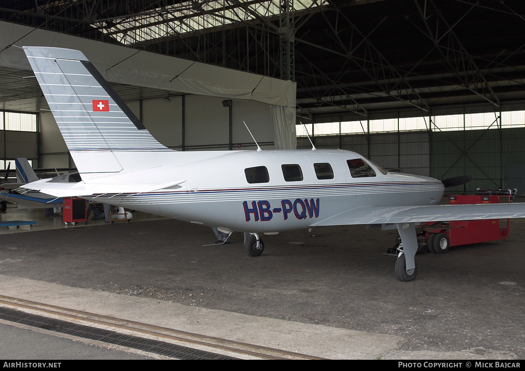 Aircraft Photo of HB-PQW | Piper PA-46-350P Malibu Mirage | AirHistory.net #26626