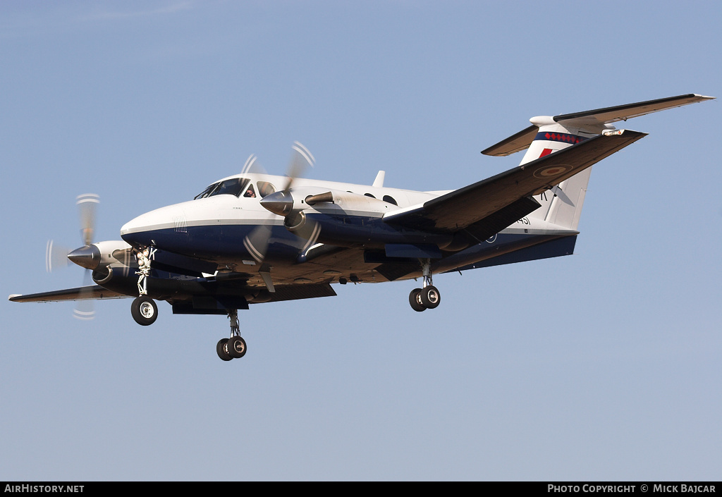 Aircraft Photo of ZK451 | Raytheon B200 King Air | UK - Air Force | AirHistory.net #26627