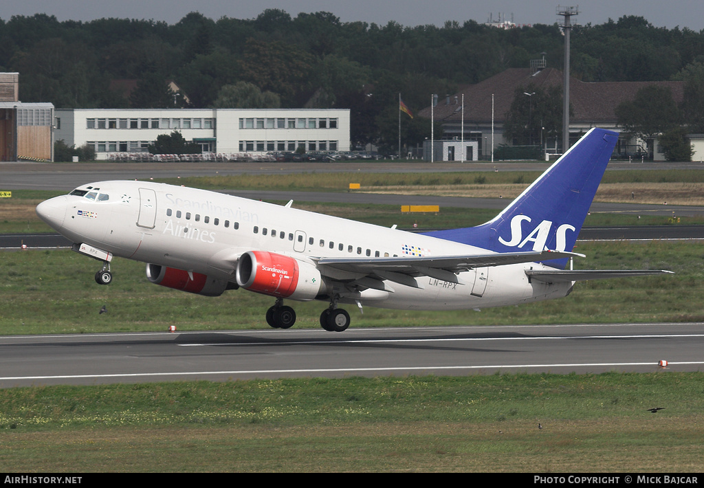 Aircraft Photo of LN-RPX | Boeing 737-683 | Scandinavian Airlines - SAS | AirHistory.net #26635