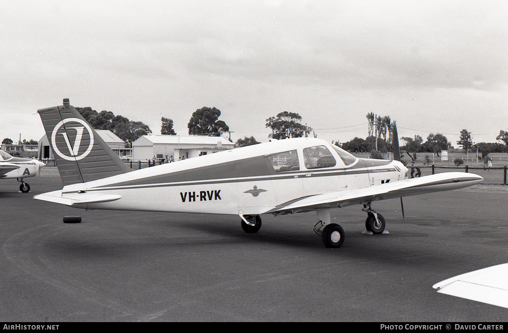 Aircraft Photo of VH-RVK | Piper PA-28-140 Cherokee | Royal Victorian Aero Club | AirHistory.net #26642