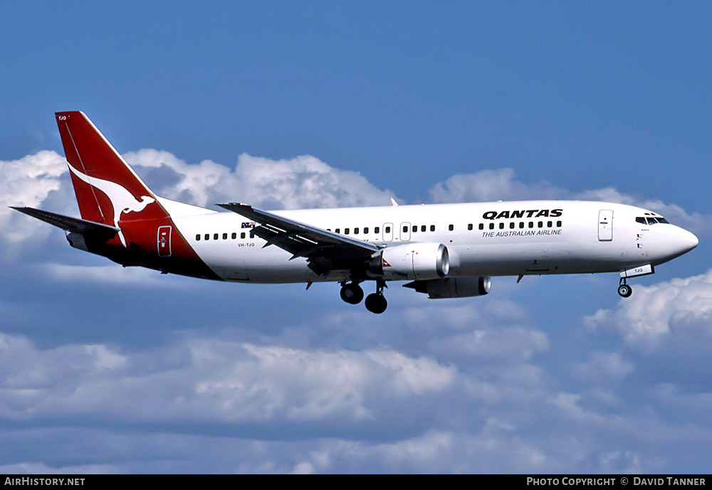 Aircraft Photo of VH-TJQ | Boeing 737-476 | Qantas | AirHistory.net #26659