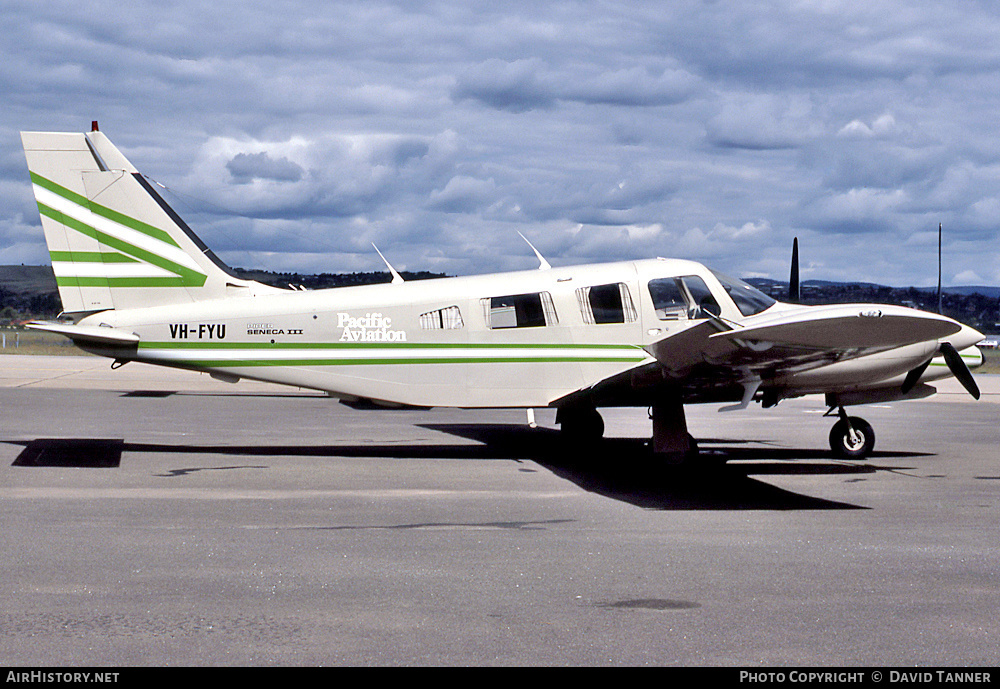 Aircraft Photo of VH-FYU | Piper PA-34-220T Seneca III | Pacific Aviation | AirHistory.net #26667