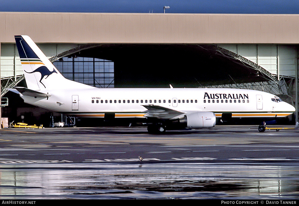 Aircraft Photo of VH-TAJ | Boeing 737-376 | Australian Airlines | AirHistory.net #26670