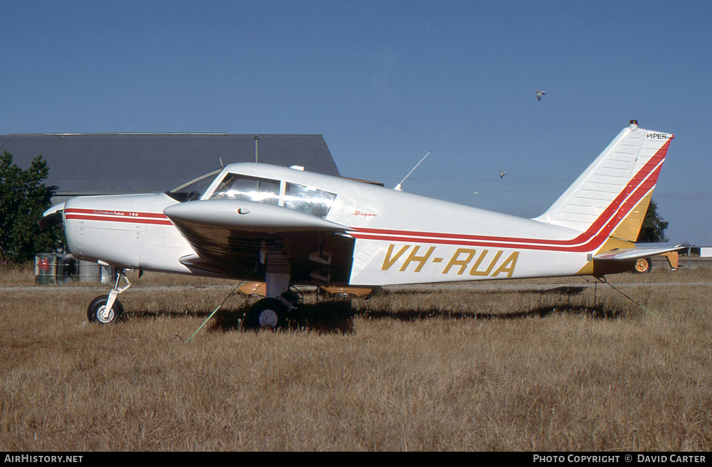 Aircraft Photo of VH-RUA | Piper PA-28-140 Cherokee | AirHistory.net #26681