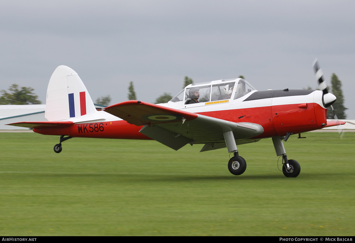 Aircraft Photo of G-BXGX / WK586 | De Havilland Canada DHC-1 Chipmunk Mk22 | UK - Army | AirHistory.net #26713