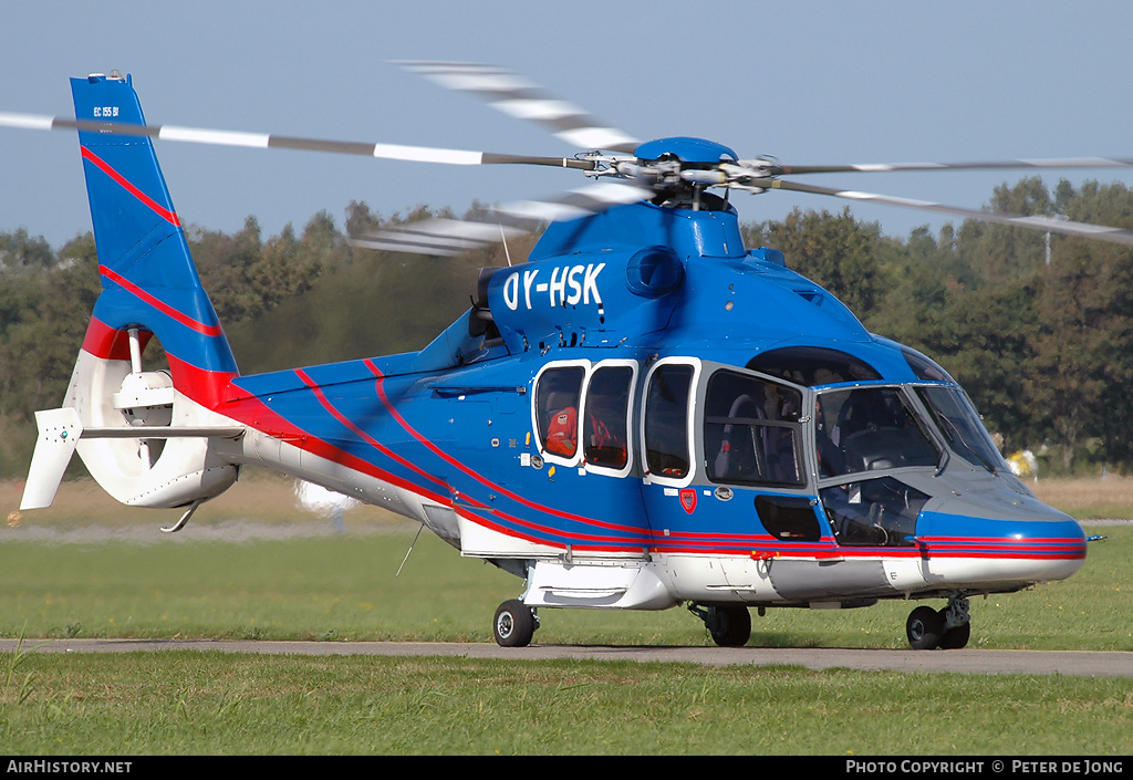 Aircraft Photo of OY-HSK | Eurocopter EC-155B-1 | AirHistory.net #26714