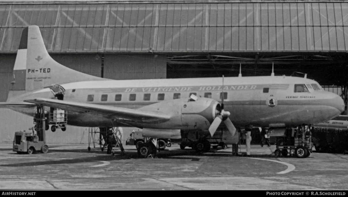 Aircraft Photo of PH-TED | Convair 240-4 | KLM - Royal Dutch Airlines | AirHistory.net #26717