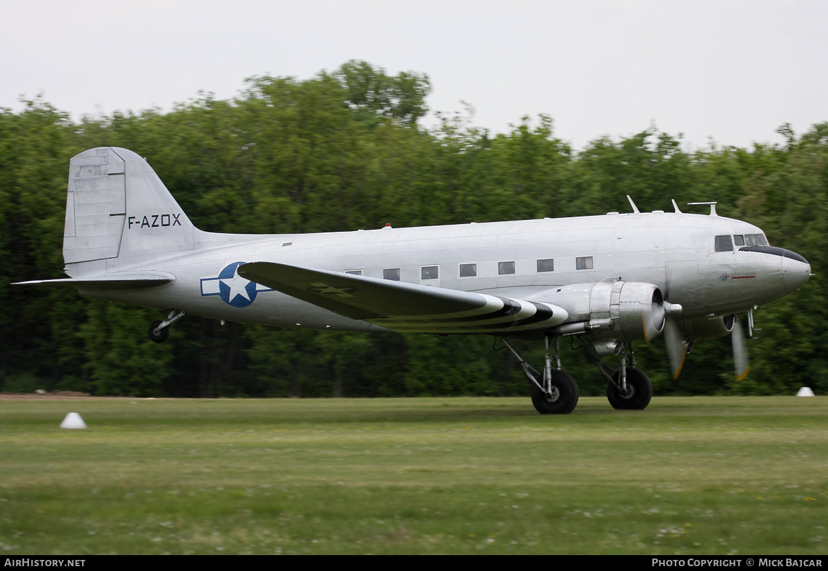 Aircraft Photo of F-AZOX | Douglas DC-3(C) | Chalair Aviation | USA - Air Force | AirHistory.net #26737