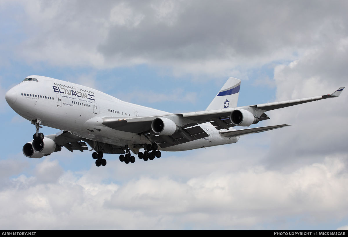 Aircraft Photo of 4X-ELE | Boeing 747-412 | El Al Israel Airlines | AirHistory.net #26750