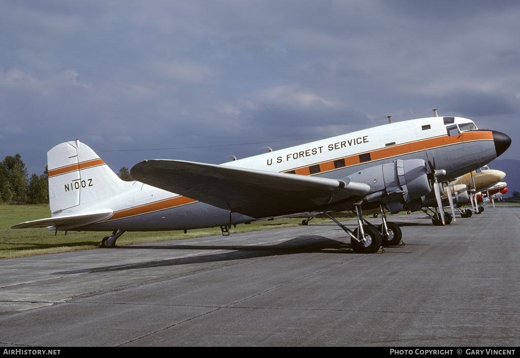 Aircraft Photo of N100Z | Douglas C-47A Skytrain | US Forest Service - USFS | AirHistory.net #26801