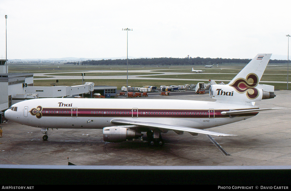 Aircraft Photo of HS-TGD | McDonnell Douglas DC-10-30 | Thai Airways International | AirHistory.net #26805